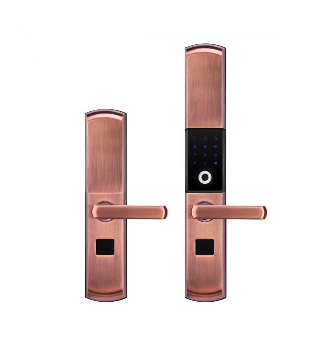 Controllo biometrico di Bluetooth dell'impronta digitale del Governo della serratura all'aperto del portello scorrevole 1