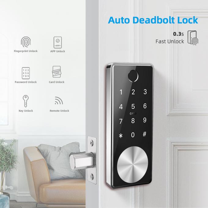Impronta digitale telecomandata elettronica astuta di Bluetooth Digital delle serrature di porta con il chiavistello senza molla di scatto automatico 1