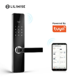 Controllo Keyless di Tuya TTlock della serratura di porta dell'impronta digitale della serratura intelligente del portone per le serrature di porta di legno domestiche