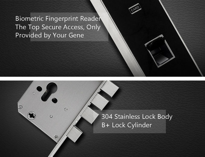 Touch screen ottico elettronico di APP del sensore della serratura di porta dell'impronta digitale di parola d'ordine casuale 1
