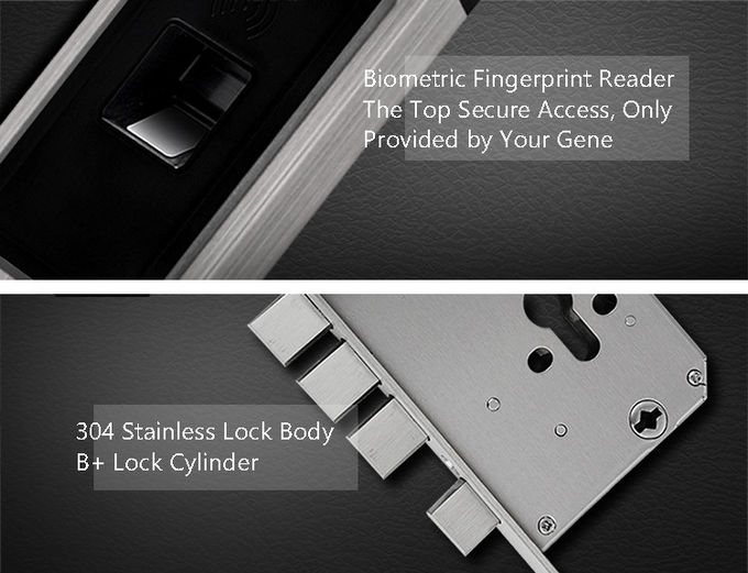 Serratura biometrica del portone di operazione semplice, interfaccia di USB dell'entrata di porta dell'impronta digitale 2