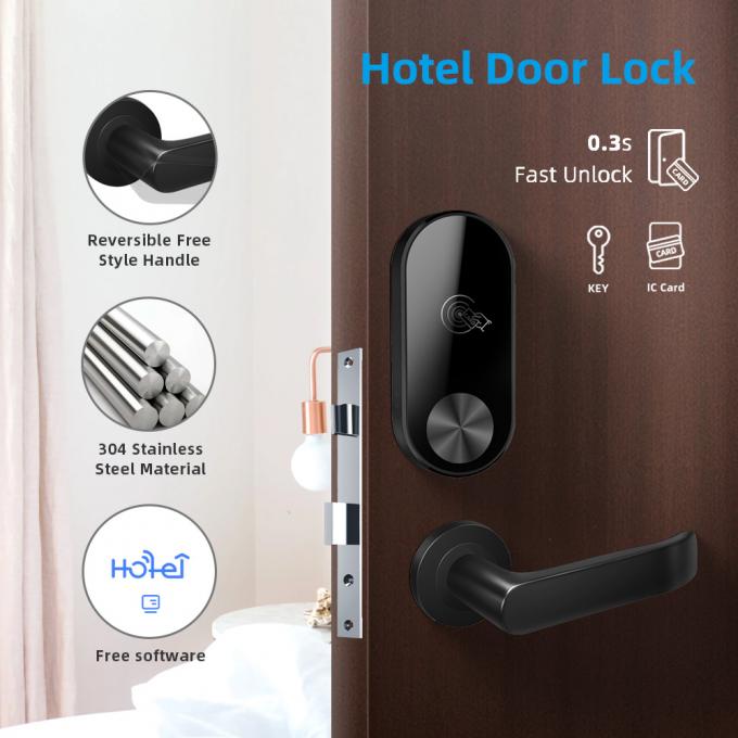 Tipo spaccato della serratura della carta di chiave di catenacci della porta dell'hotel in lega di zinco 1
