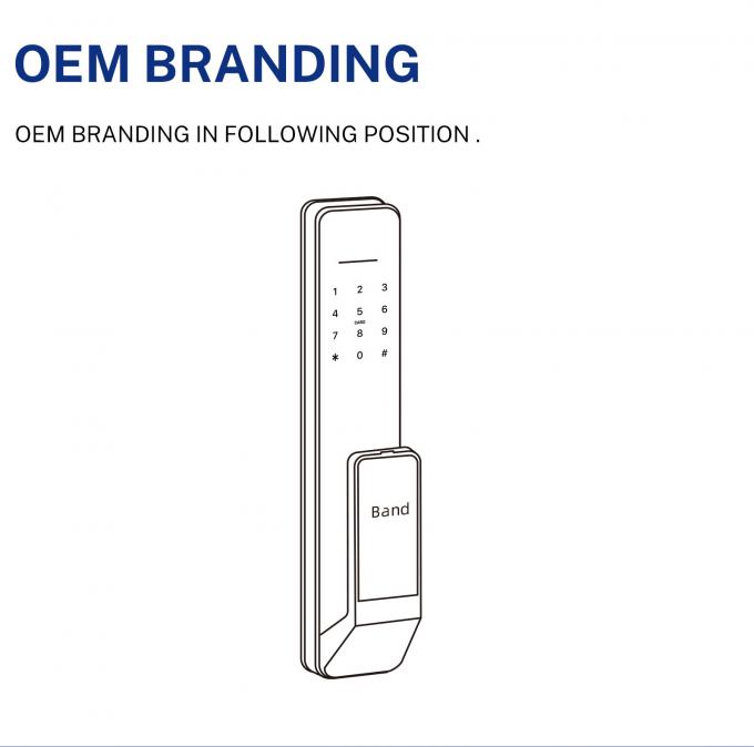 Liliwise Security Digital Doorbell Tuya Wifi Smart Fingerprint Lock Face Recognition Camera Controllo della serratura della porta De Accesos 36