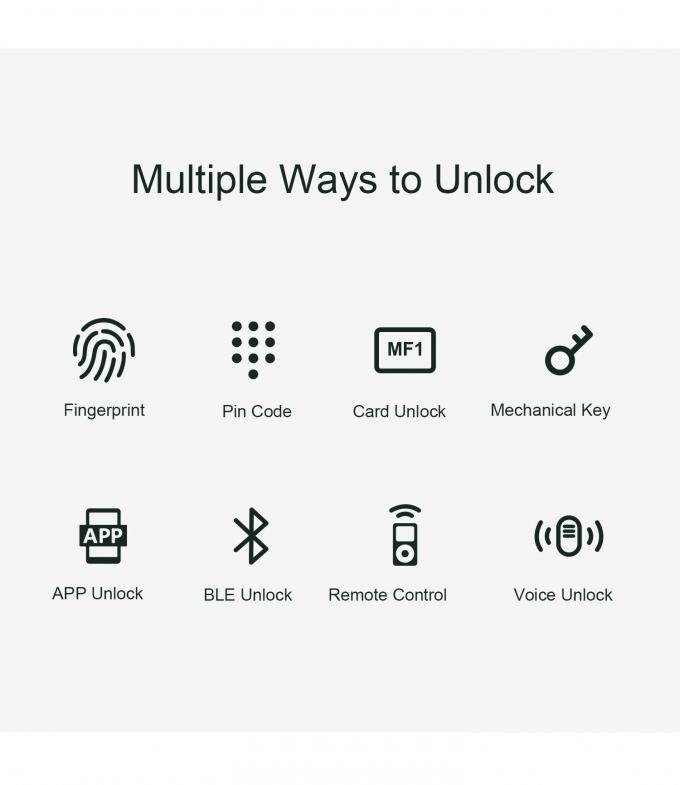 Liliwise Fechadura Digital Tuya Intelligente Cerradura Sicurezza Wifi Password wireless senza chiave Serrature intelligenti con telecamera 4