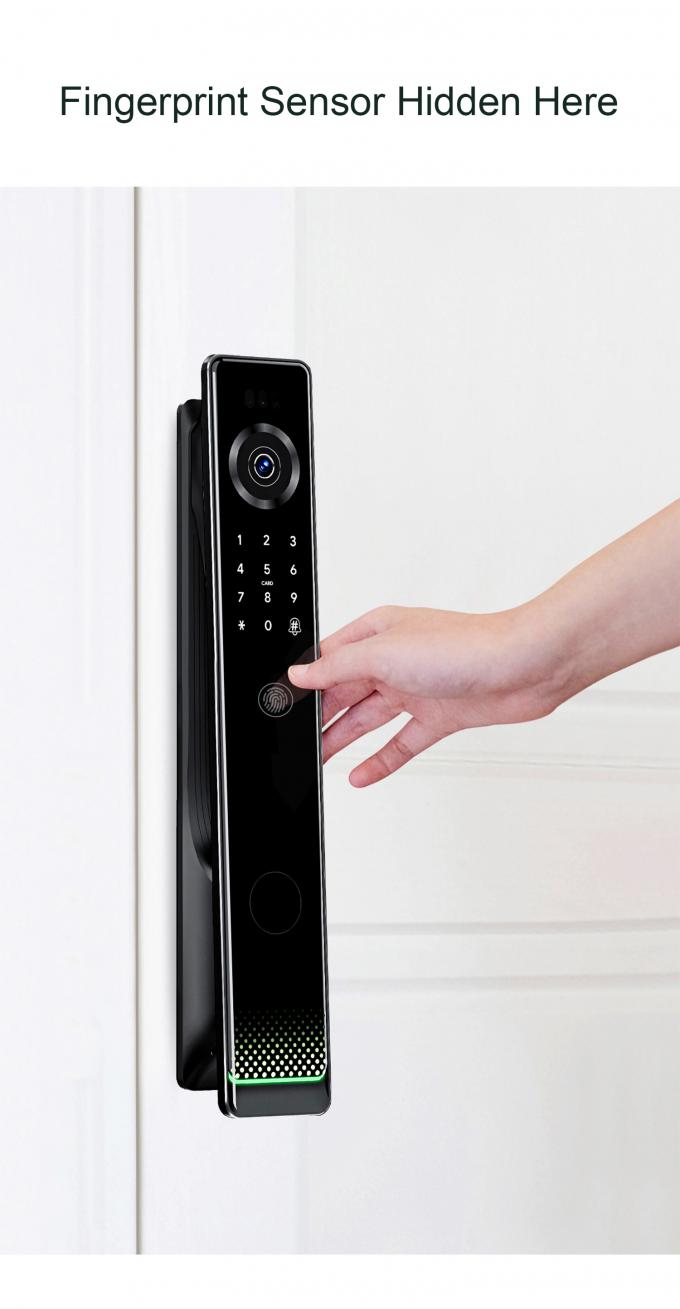 Liliwise Fechadura Digital Tuya Intelligente Cerradura Sicurezza Wifi Password wireless senza chiave Serrature intelligenti con telecamera 10