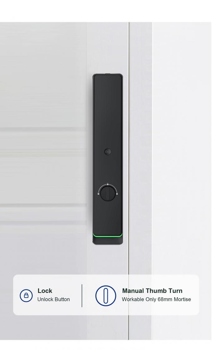Liliwise Tuya Ttlock Cerraduras Electrices Wifi Impronta digitale Fotocamera Smart Door Lock Con Camera 14