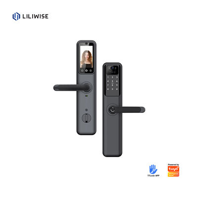 Serratura smart porta con impronte digitali WiFi Bluetooth per porte in legno e acciaio