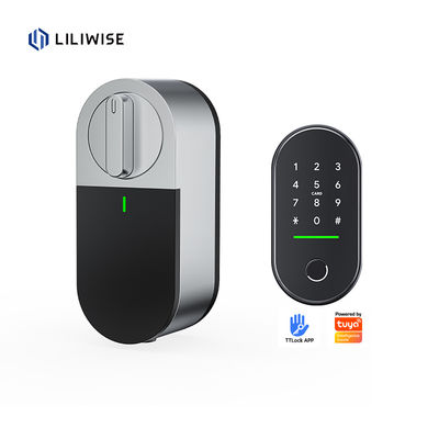 Liliwise OEM ODM Serratura intelligente retroattiva Serratura digitale per porta Serratura elettronica motorizzata per porta intelligente Adatta a cilindri europei