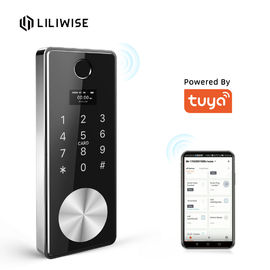 Serratura di porta astuta di Tuya di sicurezza della serratura di porta di chiavistello senza molla di scatto della serratura di porta dell'impronta digitale di WiFi con l'impronta digitale