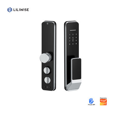 Liliwise Nuovo Disegno Serratura Fully-Automatic Digital Electronic Fingerprint Lock Tuya APP TTlock Smart Door Lock