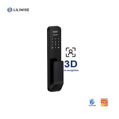Liliwise Security Digital Doorbell Tuya Wifi Smart Fingerprint Lock Face Recognition Camera Controllo della serratura della porta De Accesos