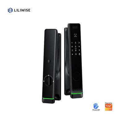 Sicurezza Liliwise Tuya Wifi Cerradura Inteligente Serrature elettroniche intelligenti impronte digitali senza chiave Ttlock Digital Door Smart Lock