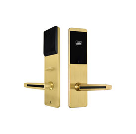 Sistema schede elettronico astuto dorato delle serrature di porta dell'hotel di sicurezza RFID