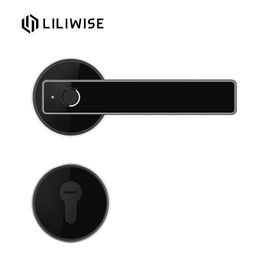Serratura di porta dell'impronta digitale della residenza/serratura di porta elettronica astuta separata di WiFi Bluetooth APP del cilindro