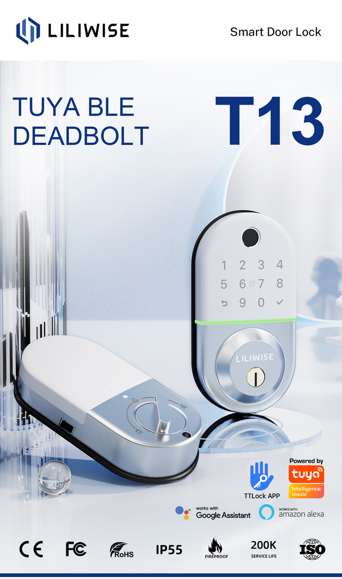 Serratura di porta di Inteligente Bluetooth Digital per il residence 0