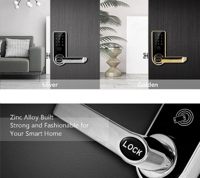 Serrature di porta di qualità superiore di automazione della casa, serratura Keyless di Bluetooth Smart 0