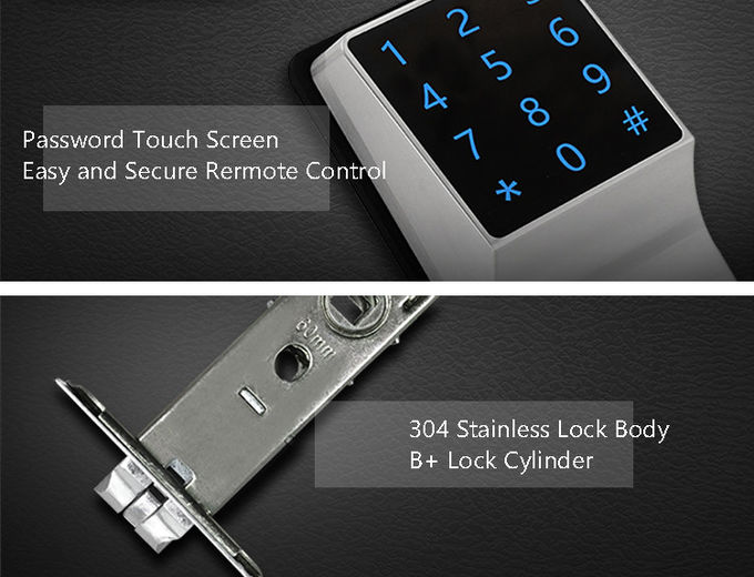 Progettazione a distanza del pannello del touch screen della serratura di porta di codice della porta per l'appartamento di Digital 1